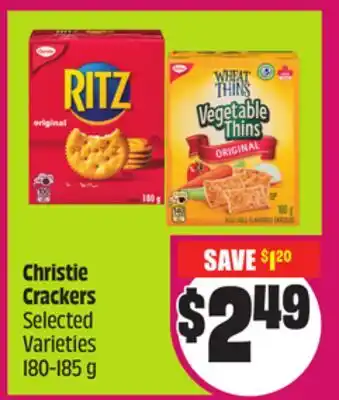 Chalo FreshCo Christie Crackers Selected Varieties 180-185 g offer