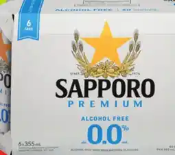 Chalo FreshCo Sapporo Non-Alcoholic Beer 6x355 mL offer