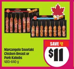 Chalo FreshCo Marcangelo Souvlaki Chicken Breast or Pork Kabobs 480-640 g offer