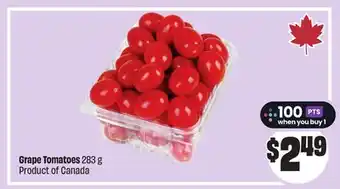 Chalo FreshCo Grape Tomatoes 283 g Product of Canada offer
