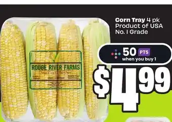 Chalo FreshCo Corn Tray 4 pk Product of USA No. 1 Grade offer
