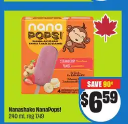 Chalo FreshCo Nanashake NanaPops! 240 mL offer
