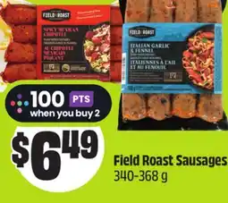 Chalo FreshCo Field Roast Sausages 340-368 g offer