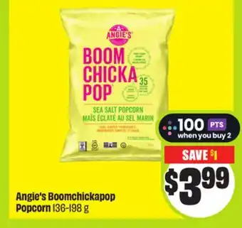 Chalo FreshCo Angie's Boomchickapop Popcorn 136-198 g offer