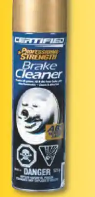 PartSource CERTIFIED Brake Cleaner offer