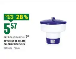 BMR DIFFUSEUR DE CHLORE offer