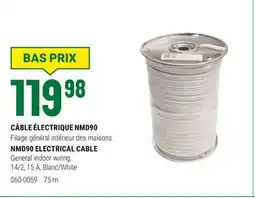 BMR NMD90 ELECTRICAL CABLE offer