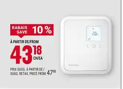BMR THERMOSTATS POUR PLINTHES ET CONVECTEURS offer