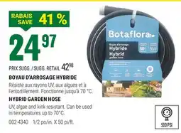 BMR BOYAU D'ARROSAGE HYBRIDE offer
