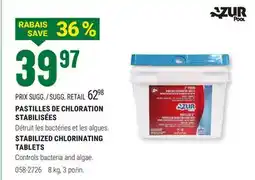 BMR PASTILLES DE CHLORATION STABILISÉES offer