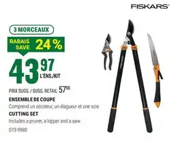 BMR ENSEMBLE DE COUPE offer