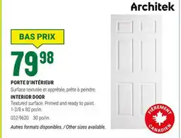 BMR PORTE D'INTÉRIEUR offer