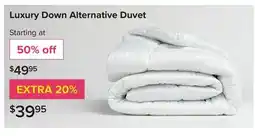 Linen Chest Luxury Down Alternative Duvet offer