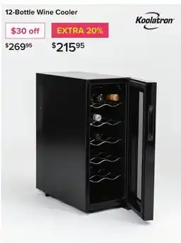 Linen Chest 12-Bottle Wine Cooler offer