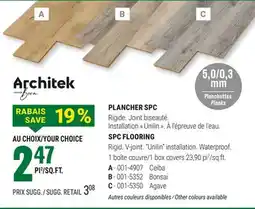 BMR PLANCHER SPC offer