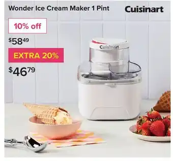Linen Chest Wonder Ice Cream Maker offer