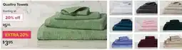 Linen Chest Quattro Towels offer