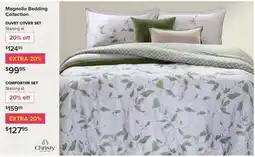 Linen Chest Magnolia Bedding Collection offer