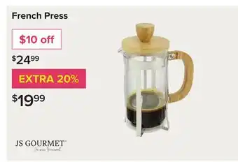 Linen Chest French Press offer