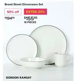 Linen Chest GORDON RAMSAY Bread Street Dinnerware Set offer