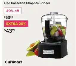 Linen Chest Cuisinart Elite Collection Chopper/Grinder offer