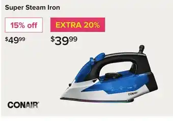 Linen Chest Super Steam Iron offer