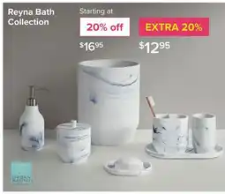 Linen Chest Reyna Bath Collection offer