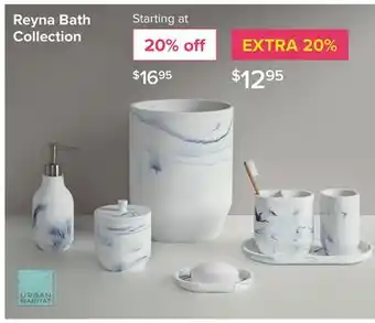 Linen Chest Reyna Bath Collection offer