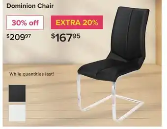 Linen Chest Dominion Chair offer
