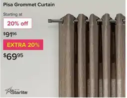 Linen Chest Pisa Grommet Curtain offer