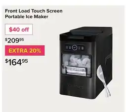 Linen Chest Front Load Touch Screen Portable Ice Maker offer