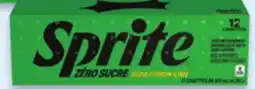 Walmart Sprite or Sprite Zero Sugar 12-Pack Pop offer