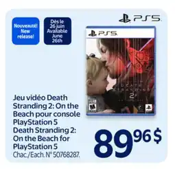 Walmart PlayStation 5 Death Stranding 2: On The Beach for PlayStation 5 offer