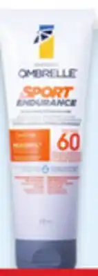 Walmart Ombrelle Sport Endurance Sunscreen SPF 60 offer