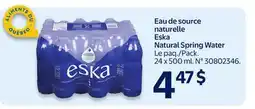 Walmart Natural Spring Water offer