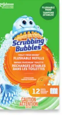 Walmart Scrubbing Bubbles Flushable Refills 12s offer