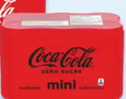 Walmart Coca-Cola or Coca-Cola Zero Sugar Mini Cans Pop offer