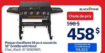 Walmart Blackstone 36 Griddle with Hood offer