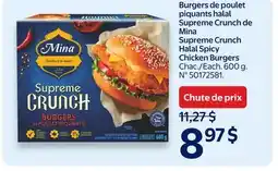 Walmart Supreme Crunch Halal Spicy Chicken Burgers offer