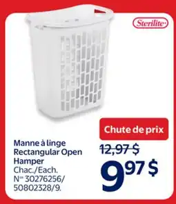 Walmart Rectangular Open Hamper offer