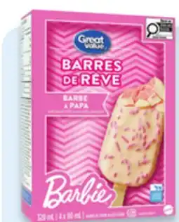 Walmart Great Value Ice Cream Bars offer
