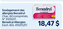 Walmart Benadryl Allergies offer