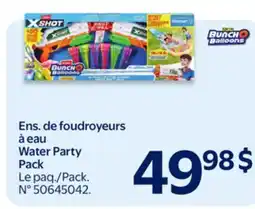 Walmart Bunch O Balloons Water Party Pack offer