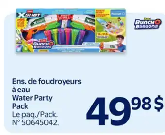 Walmart Bunch O Balloons Water Party Pack offer