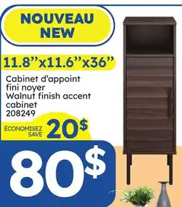 Rossy WALNUT COLOR CABINET offer