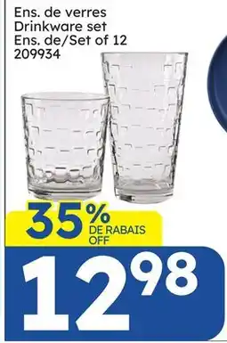 Rossy Drinkware set offer
