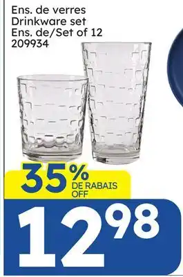 Rossy Drinkware set offer
