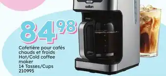 Rossy Hot/Cold coffee maker offer