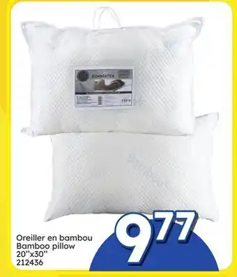Rossy Bamboo pillow offer