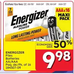 Rossy ENERGIZER Batteries offer